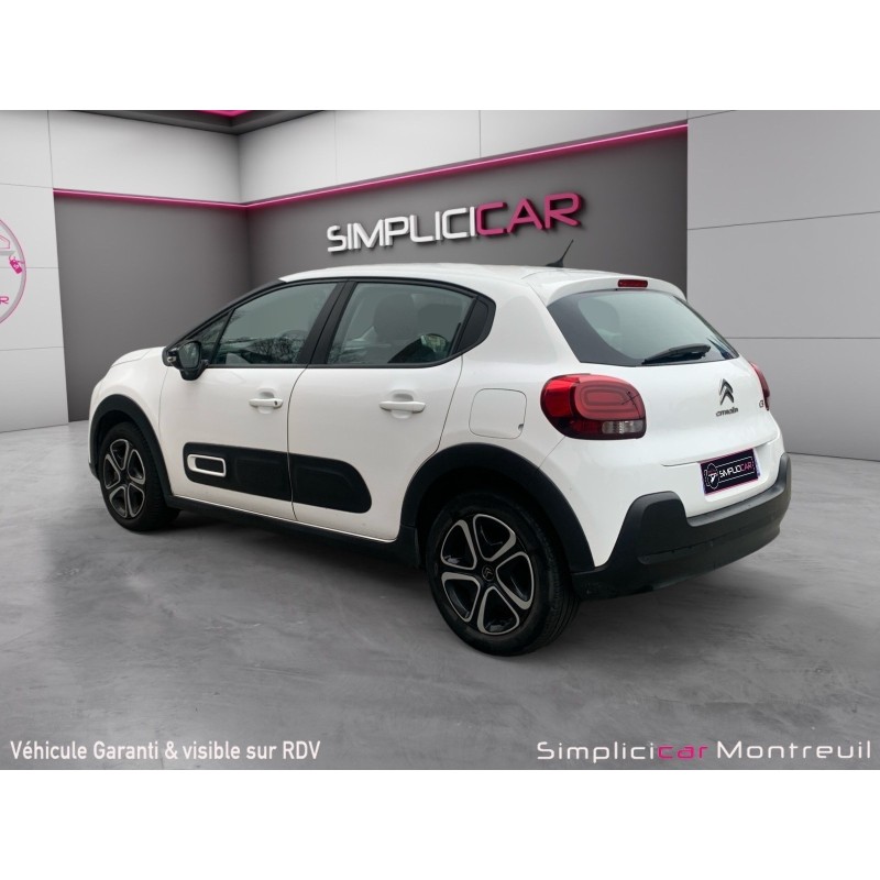 CITROEN C3 SOCIETE PURE TECH 83 SS BVM FEEL NAV 2 PLACES GPS CARPLAY TVA ENTRETIENS CITROEN