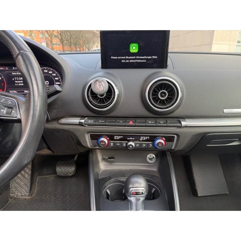 AUDI A3 SPORTBACK TFSI 150 S tronic 7 S Line/cuir complet/entretien et suivi complet/ pack hifi/toit ouvrant/garantie 12 mois