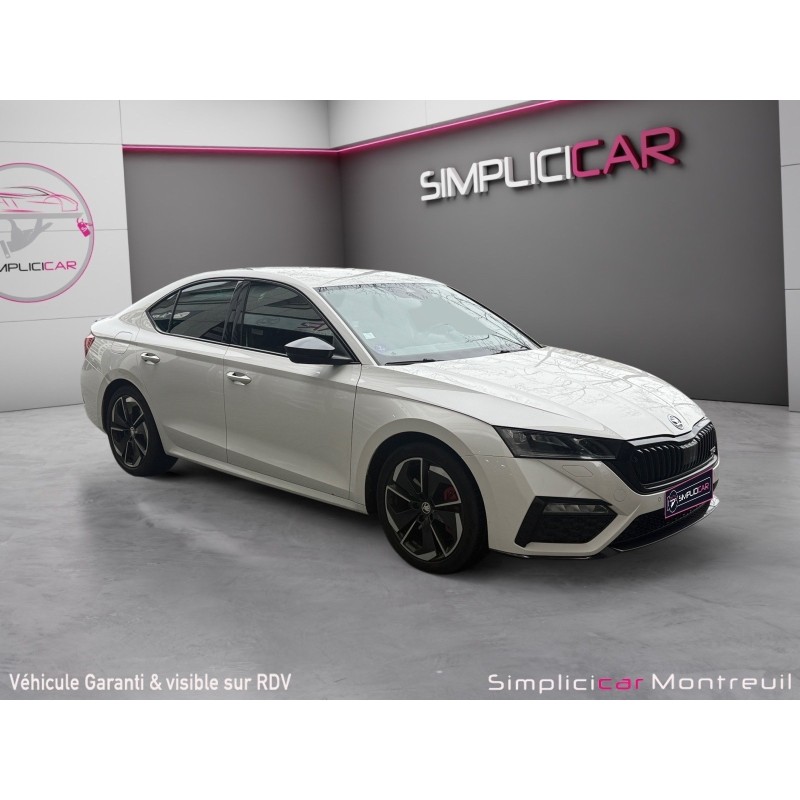 SKODA OCTAVIA 2.0 TSI 245 ch DSG7 RS/ entretien complet Skoda/garantie 12 mois/ 2ème main