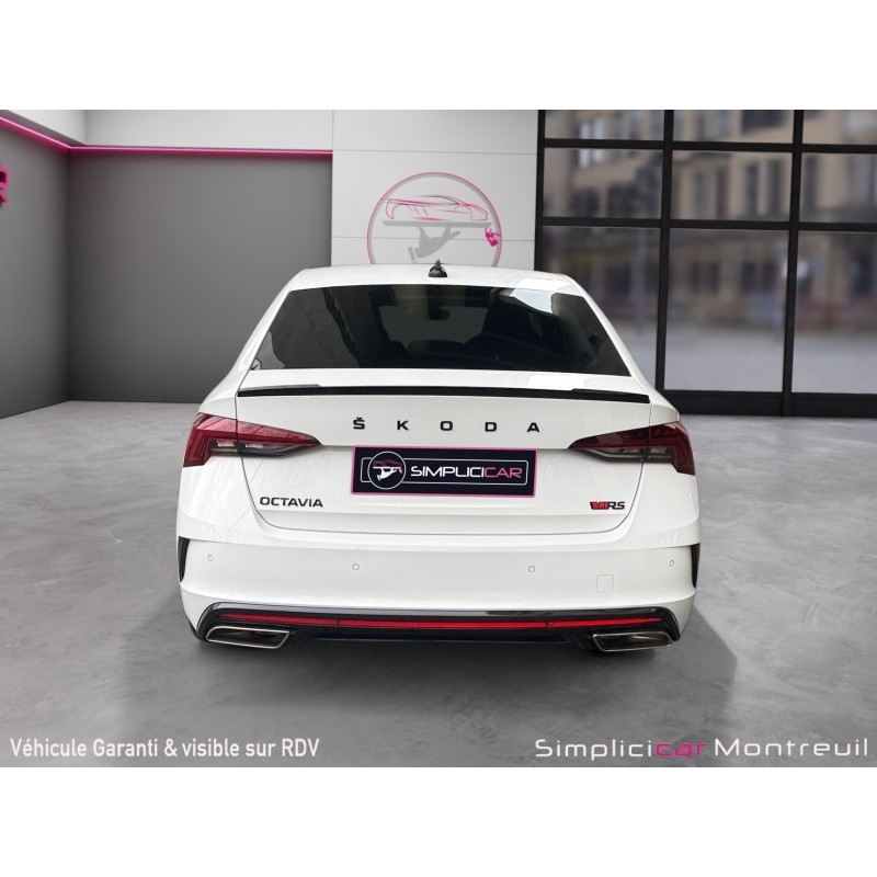 SKODA OCTAVIA 2.0 TSI 245 ch DSG7 RS/ entretien complet Skoda/garantie 12 mois/ 2ème main