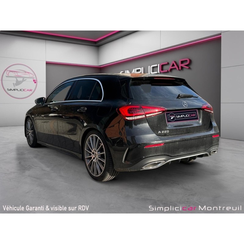 MERCEDES CLASSE A 220 7G-DCT AMG line entretien complet mercedes garantie 12 mois toit panoramique ouvrant sieges chauffants