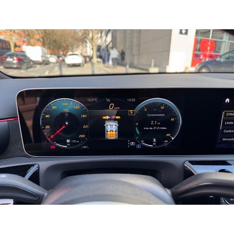 MERCEDES CLASSE A 220 7G-DCT AMG line entretien complet mercedes garantie 12 mois toit panoramique ouvrant sieges chauffants