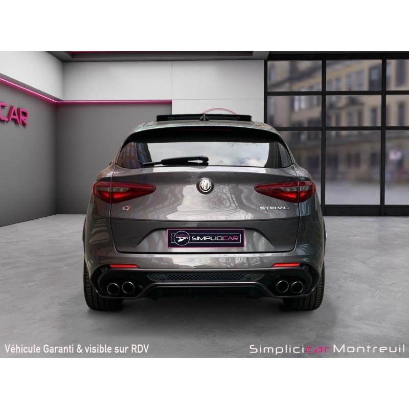 ALFA ROMEO STELVIO 2.9 V6 510ch AT8 Quadrifoglio FRANCAIS REVISION FULL ALFA ROMEO GARANTIE 12 MOIS