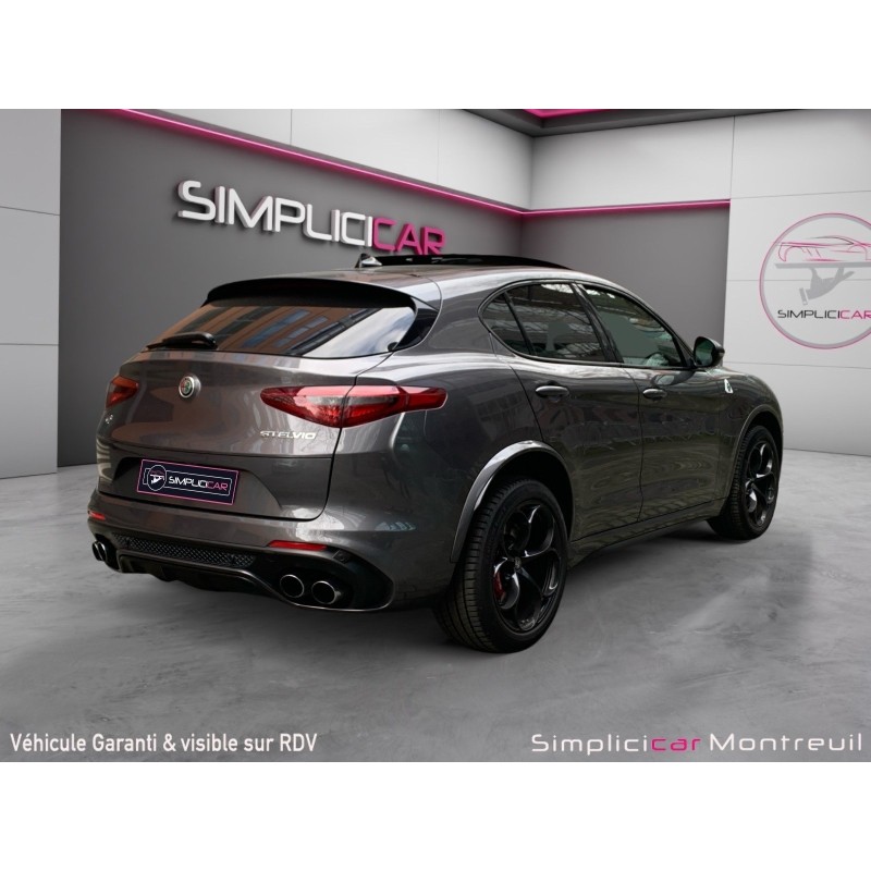 ALFA ROMEO STELVIO 2.9 V6 510ch AT8 Quadrifoglio FRANCAIS REVISION FULL ALFA ROMEO GARANTIE 12 MOIS