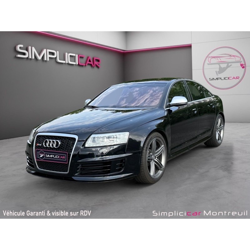 AUDI RS6 V10 5.0 TFSI 580 Quattro Tiptronic  HISTORIQUE FULL AUDI APPLE CARPLAY BOSE SIEGES CHAUFFANTS GARANTIE 12 MOIS