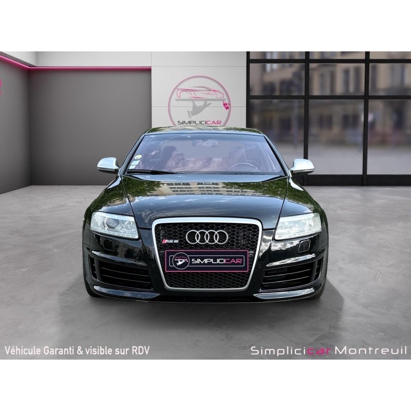 AUDI RS6 V10 5.0 TFSI 580 Quattro Tiptronic  HISTORIQUE FULL AUDI APPLE CARPLAY BOSE SIEGES CHAUFFANTS GARANTIE 12 MOIS