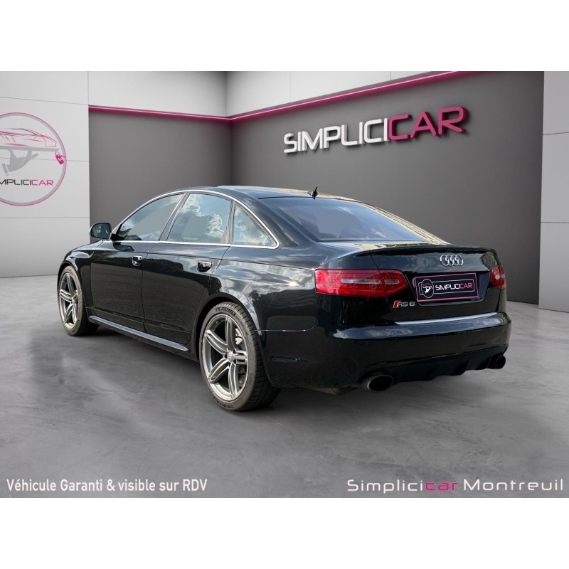 AUDI RS6 V10 5.0 TFSI 580 Quattro Tiptronic  HISTORIQUE FULL AUDI APPLE CARPLAY BOSE SIEGES CHAUFFANTS GARANTIE 12 MOIS
