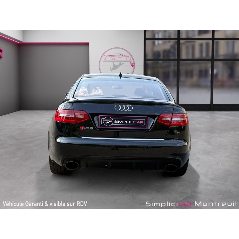 AUDI RS6 V10 5.0 TFSI 580 Quattro Tiptronic  HISTORIQUE FULL AUDI APPLE CARPLAY BOSE SIEGES CHAUFFANTS GARANTIE 12 MOIS