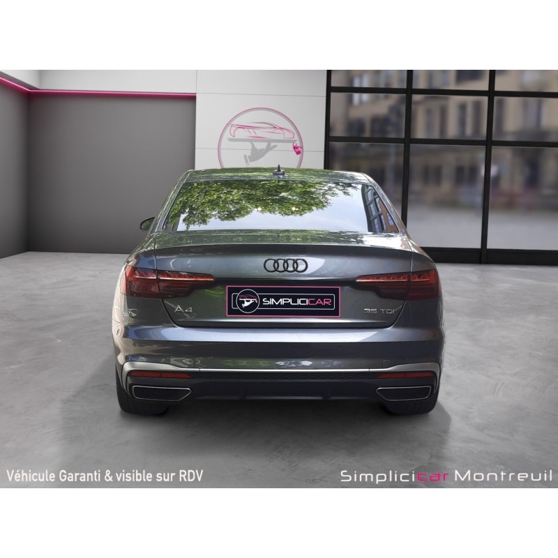 AUDI A4 A4 35 TDI 163 S tronic 7 S line  TOIT OUVRANT BOITE AUTOMATIQUE GARANTIE 12 MOIS