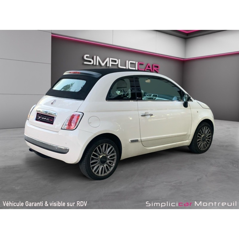FIAT 500C 0.9 8V 85 ch TwinAir SS Club CABRIOLET GARANTIE 12 MOIS