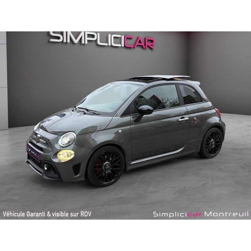 ABARTH 595 MY16 1.4 Turbo 16V T-Jet 165 ch BVA5 Turismo/garantie 12 mois/suivi, historique complet/carplay/toit ouvrant