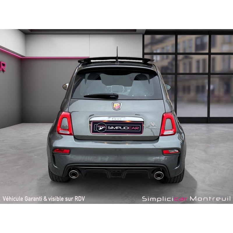 ABARTH 595 MY16 1.4 Turbo 16V T-Jet 165 ch BVA5 Turismo/garantie 12 mois/suivi, historique complet/carplay/toit ouvrant