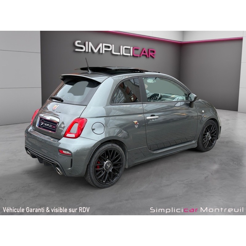 ABARTH 595 MY16 1.4 Turbo 16V T-Jet 165 ch BVA5 Turismo/garantie 12 mois/suivi, historique complet/carplay/toit ouvrant