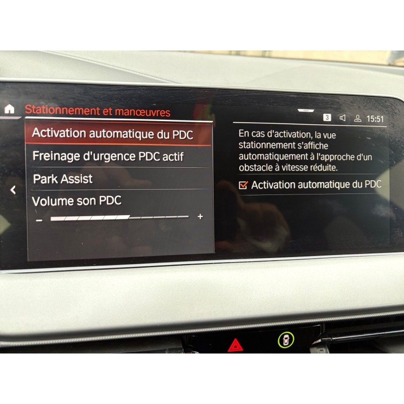 BMW SERIE 1 F40 116i 109 ch DKG7 Business Design SUIVI BMW