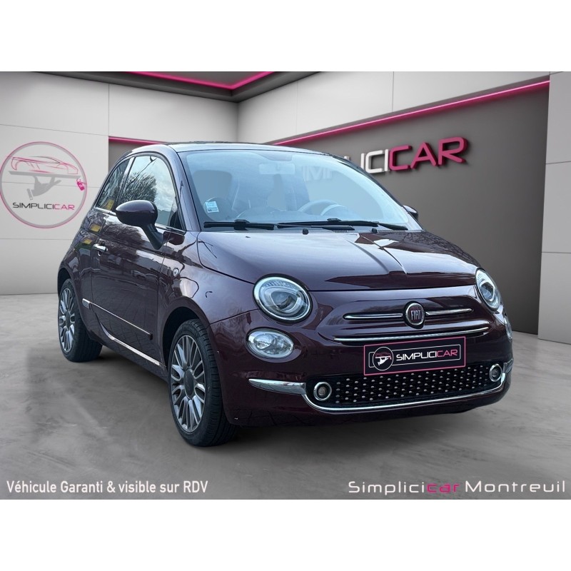 FIAT 500 MY17 VPC 1.2 69 CH ECO PACK CLUB/garantie 12 mois