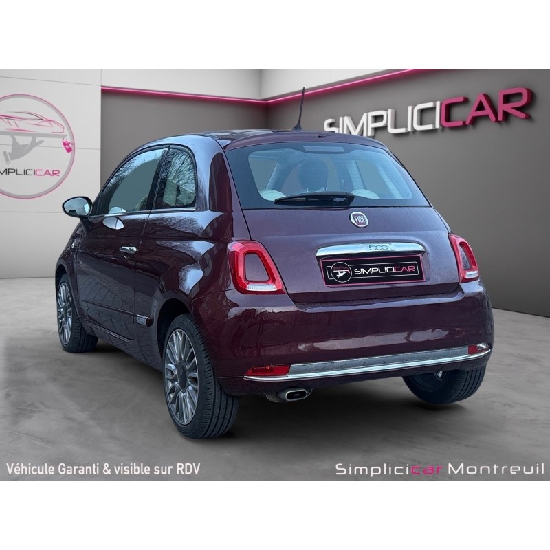 FIAT 500 MY17 VPC 1.2 69 CH ECO PACK CLUB/garantie 12 mois