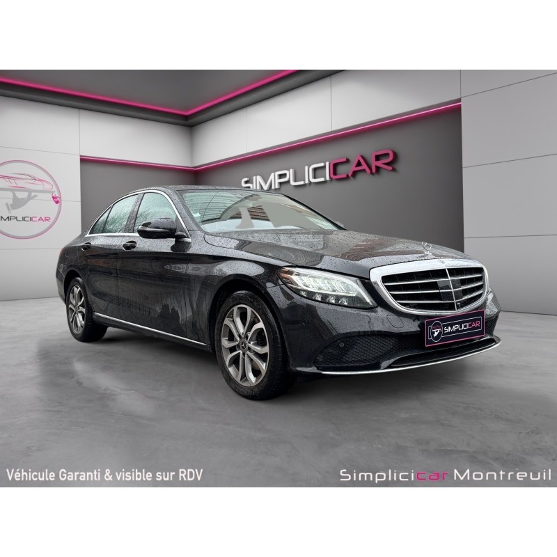 MERCEDES CLASSE C 200e Avantgarde sièges cuir carplay toit ouvrant panoramique caméra 360 garantie 12 mois