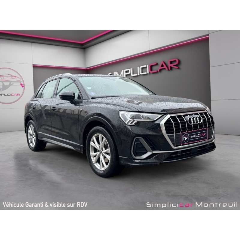 AUDI Q3 Q3 45 TFSIe 245 ch S tronic 6 S line entretien complet audi carplay toit panoramique ouvrant virtual cockpit garantie...