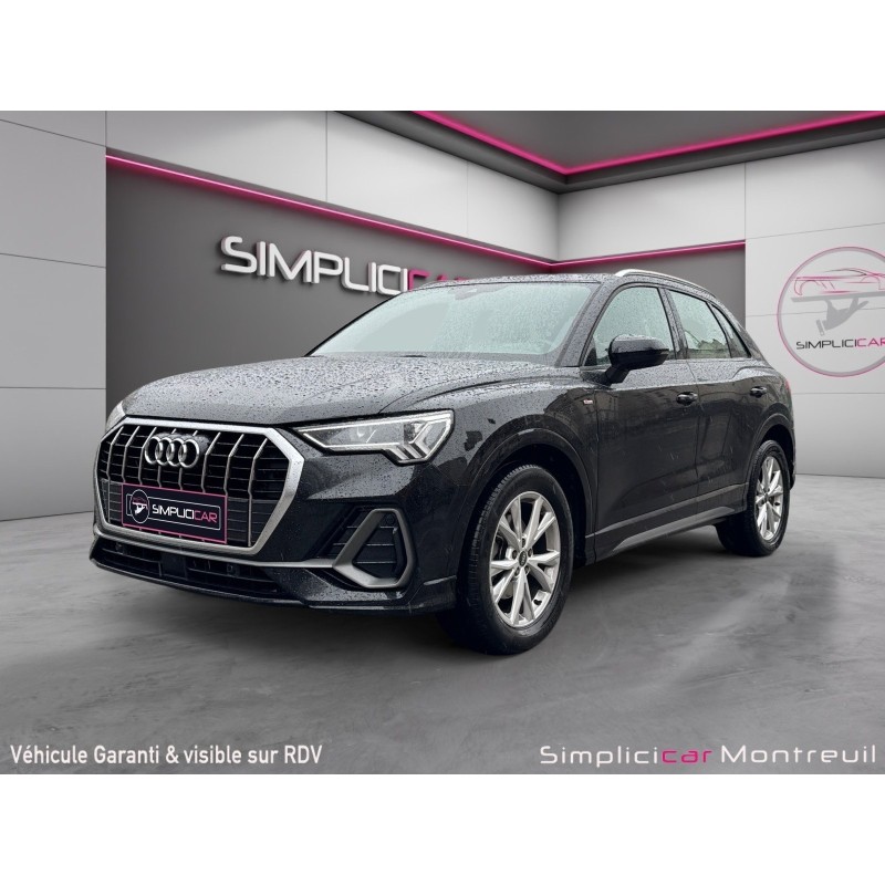 AUDI Q3 Q3 45 TFSIe 245 ch S tronic 6 S line entretien complet audi carplay toit panoramique ouvrant virtual cockpit garantie...