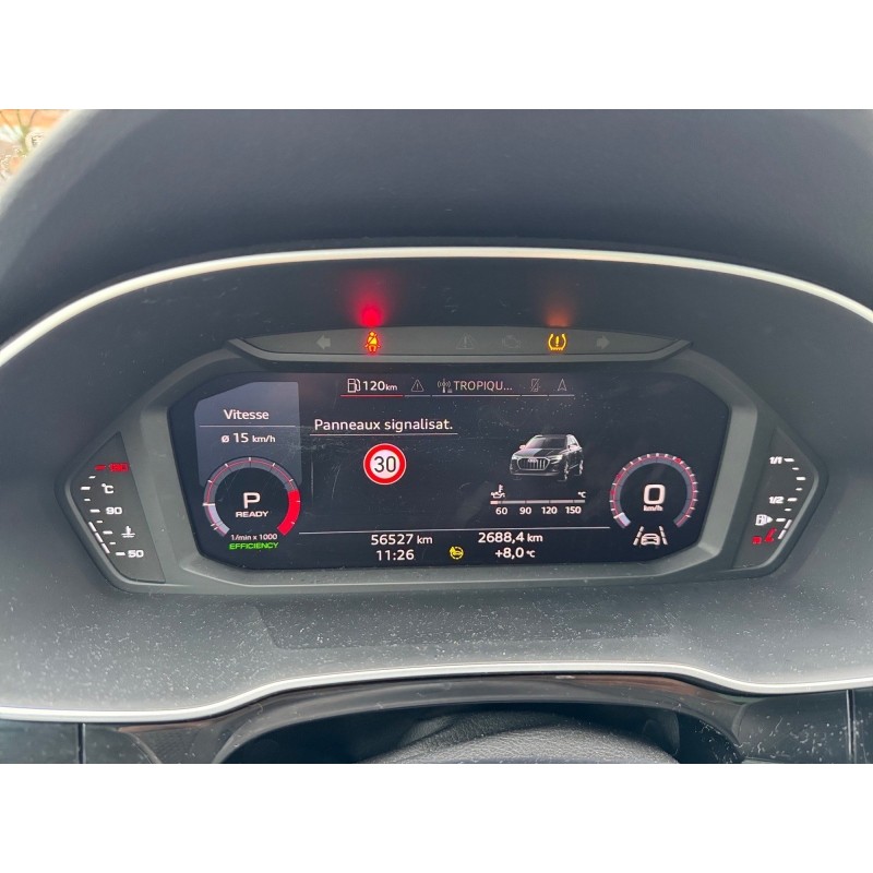 AUDI Q3 Q3 45 TFSIe 245 ch S tronic 6 S line entretien complet audi carplay toit panoramique ouvrant virtual cockpit garantie...