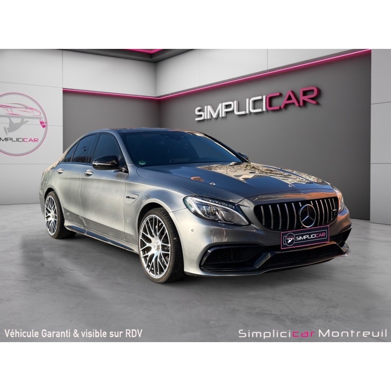 MERCEDES CLASSE C 63 S Mercedes-AMG Speedshift MCT AMG / GARANTIE 12 MOIS / ENTRETIEN COMPLET MERCEDES-BENZ / CARPLAY / TOIT...