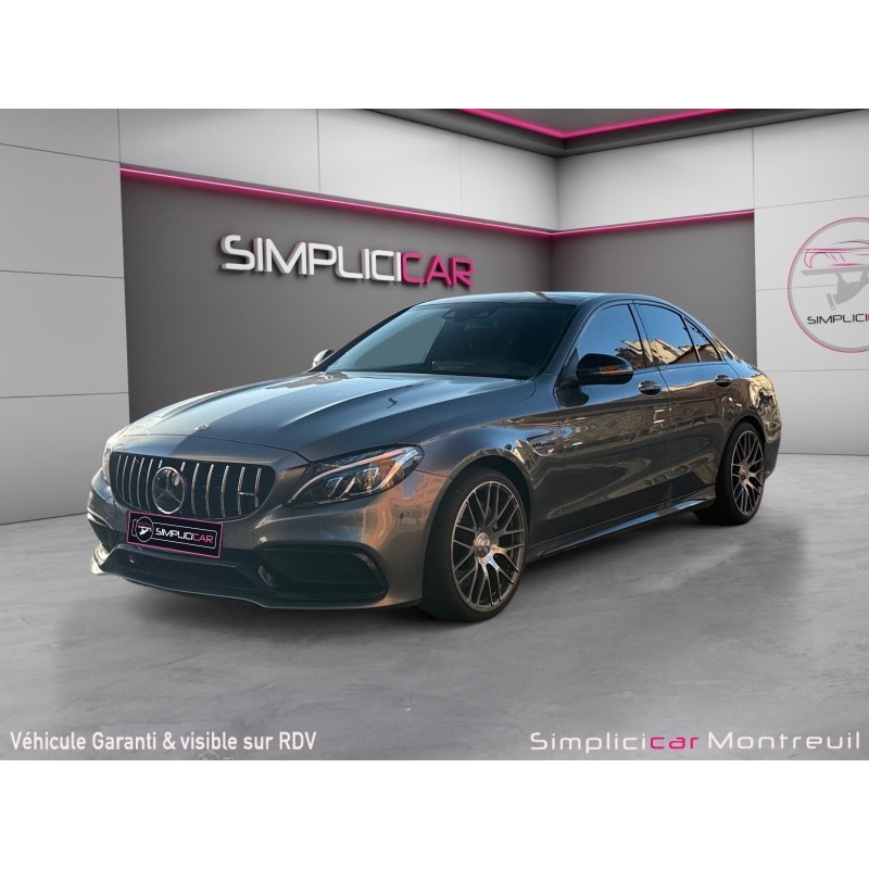 MERCEDES CLASSE C 63 S Mercedes-AMG Speedshift MCT AMG / GARANTIE 12 MOIS / ENTRETIEN COMPLET MERCEDES-BENZ / CARPLAY / TOIT...