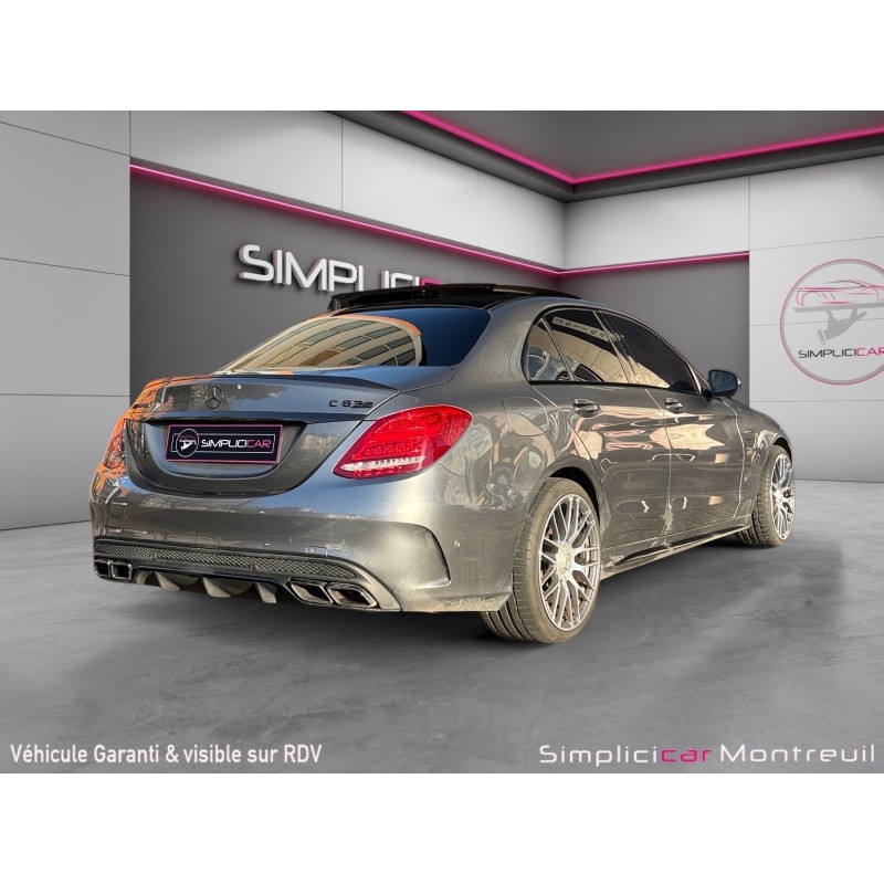 MERCEDES CLASSE C 63 S Mercedes-AMG Speedshift MCT AMG / GARANTIE 12 MOIS / ENTRETIEN COMPLET MERCEDES-BENZ / CARPLAY / TOIT...