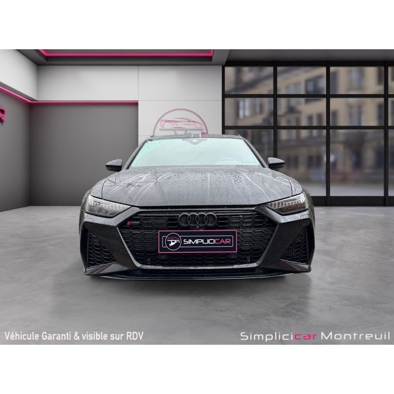 AUDI RS6 AVANT V8 4.0 TFSI 600 ch Tiptronic 8 Quattro RS6 immatriculation française sièges rs ventilés et chauffants...