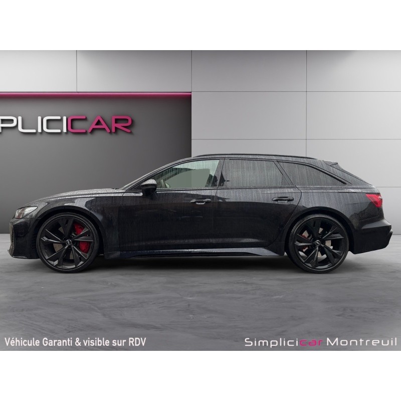 AUDI RS6 AVANT V8 4.0 TFSI 600 ch Tiptronic 8 Quattro RS6 immatriculation française sièges rs ventilés et chauffants...