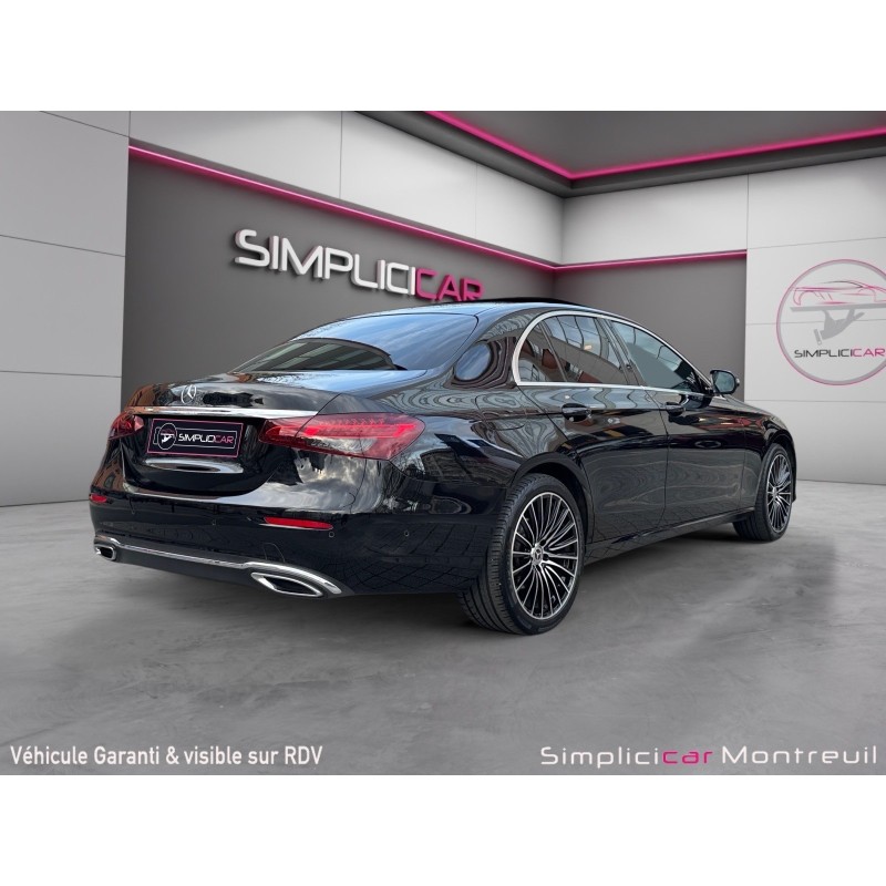 MERCEDES CLASSE E 220 d 9G-Tronic Avantgarde Line tva récupérable suivi mercedes sièges cuir avant et arrière chauffants...