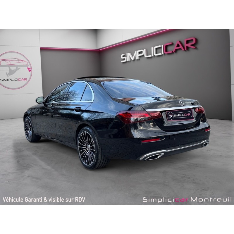 MERCEDES CLASSE E 220 d 9G-Tronic Avantgarde Line tva récupérable suivi mercedes sièges cuir avant et arrière chauffants...