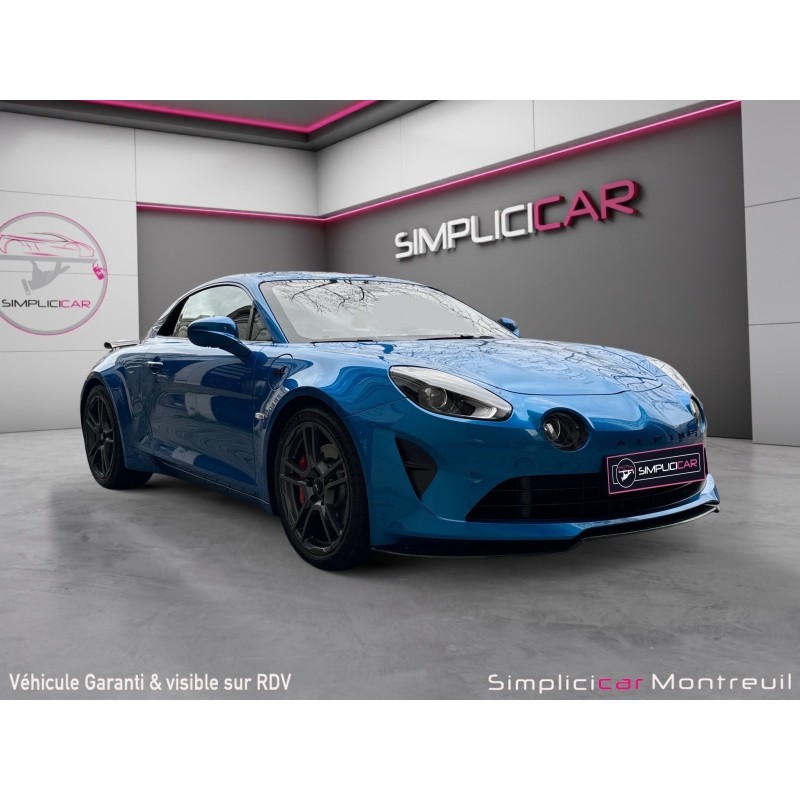 ALPINE A110 1.8T 300 ch S pack aéro ppf intégral suivi alpine jantes fuschs caméra de recul système audio focal premium...