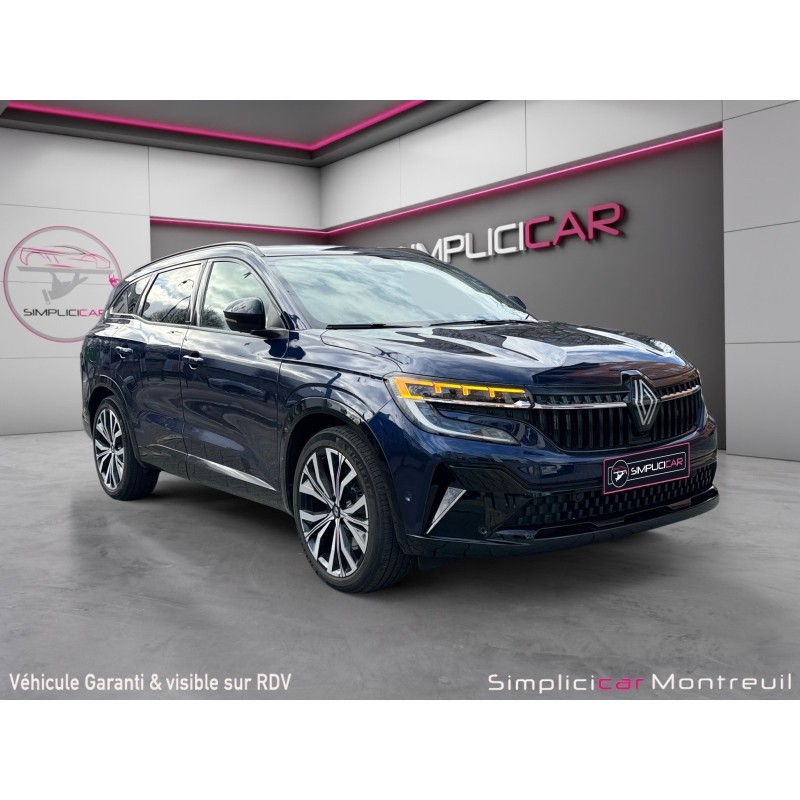 RENAULT ESPACE VI E-Tech hybrid 200 Iconic harman kardon sièges cuir chauffants électriques à mémoire et massants...