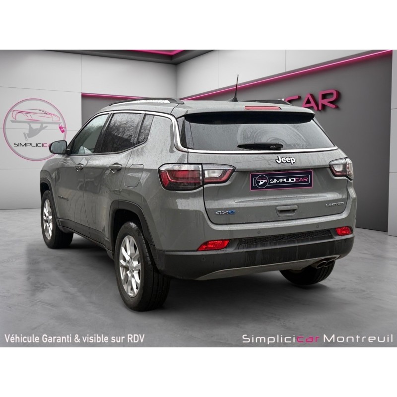 JEEP COMPASS 1.3 PHEV T4 190 ch 4xe eAWD Limited GARANTIE 12 MOIS