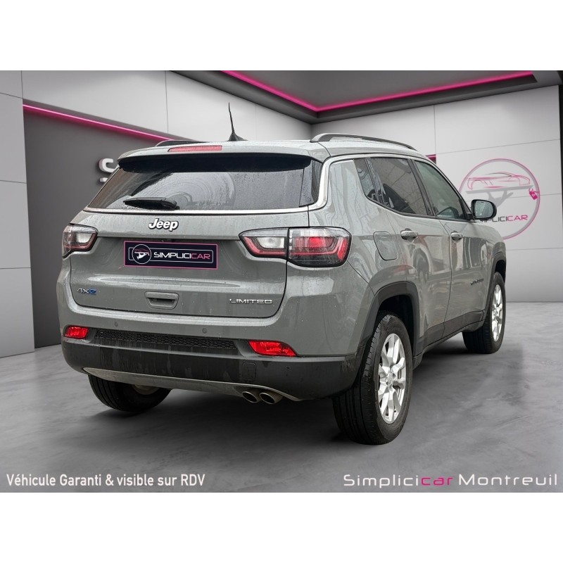 JEEP COMPASS 1.3 PHEV T4 190 ch 4xe eAWD Limited GARANTIE 12 MOIS