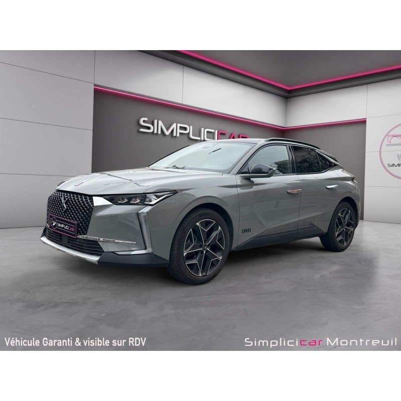 DS DS 4 130 EAT8 Cross Rivoli sièges cuir toit ouvrant panoramique carplay affichage tête haute caméra de recul 360...