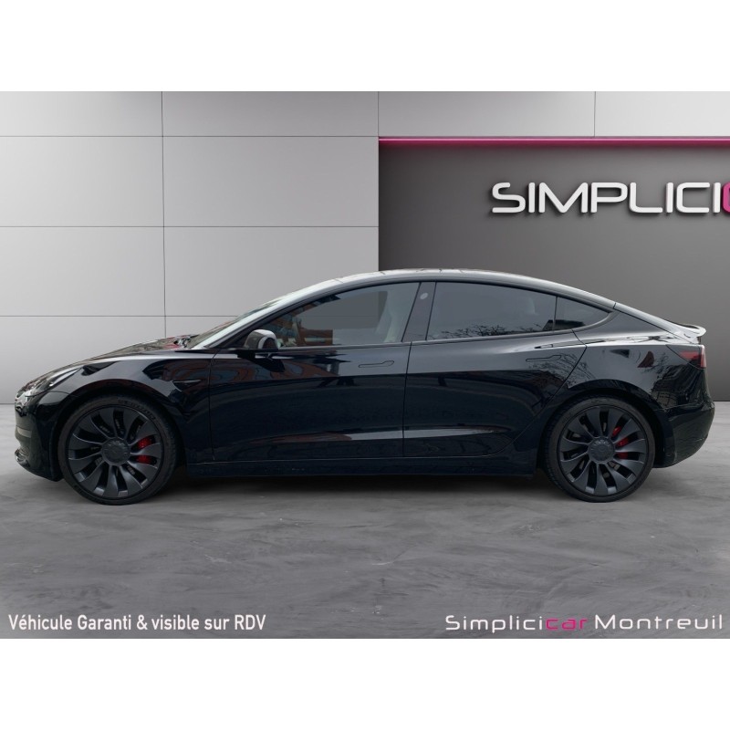 TESLA MODEL 3 Performance AWD BATTERIE SOH 100 GARANTIE 12 MOIS