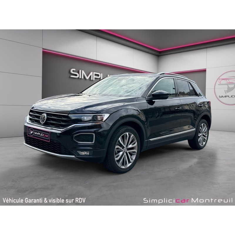 VOLKSWAGEN T-ROC 1.5 TSI 150 EVO Start/Stop DSG7 Carat Exclusive 1ère main suivi d'entretiens complet garantie européenne...