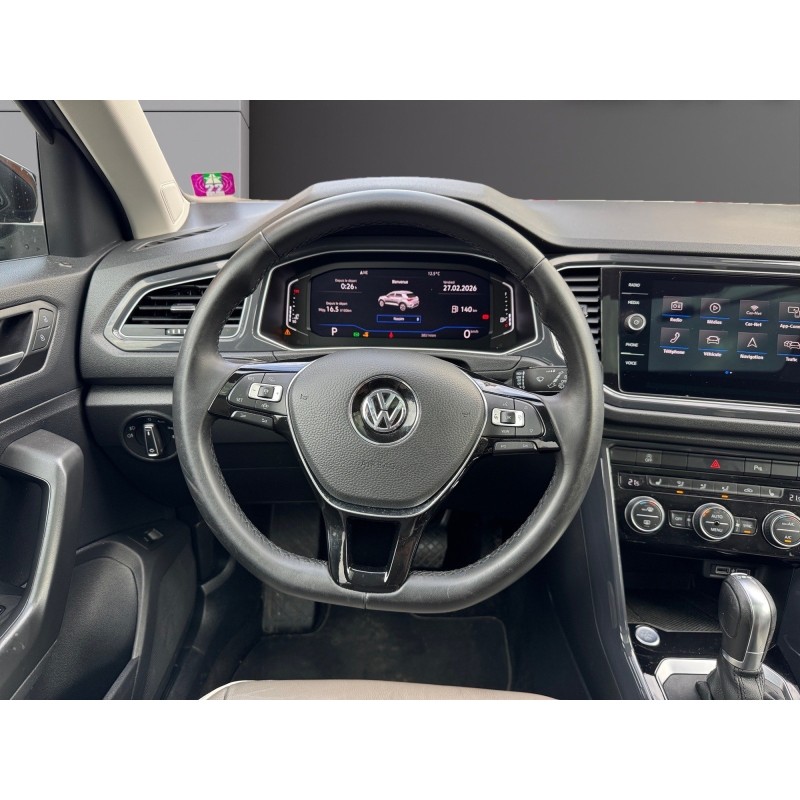 VOLKSWAGEN T-ROC 1.5 TSI 150 EVO Start/Stop DSG7 Carat Exclusive 1ère main suivi d'entretiens complet garantie européenne...