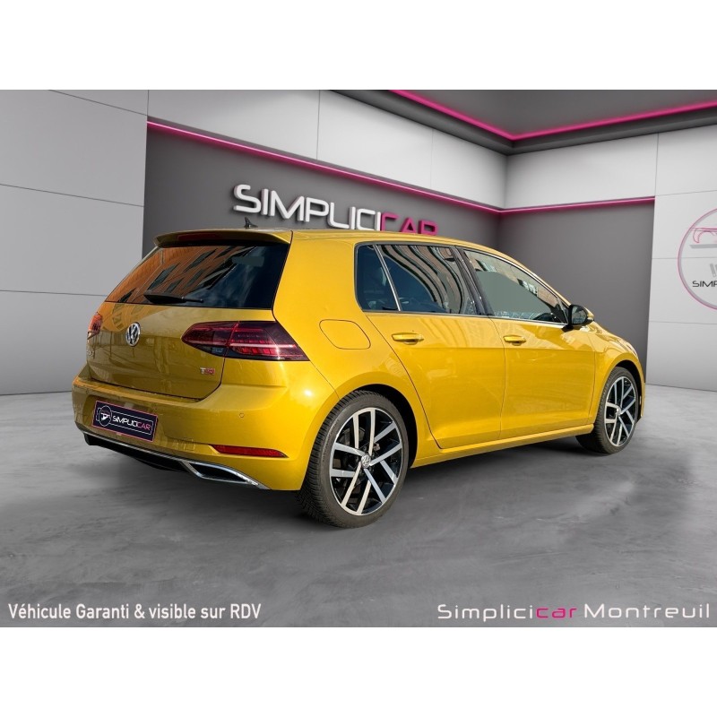 VOLKSWAGEN GOLF 1.5 TSI 150 EVO BlueMotion Technology DSG7 Carat toit ouvrant carplay virtual cockpit caméra de recul...