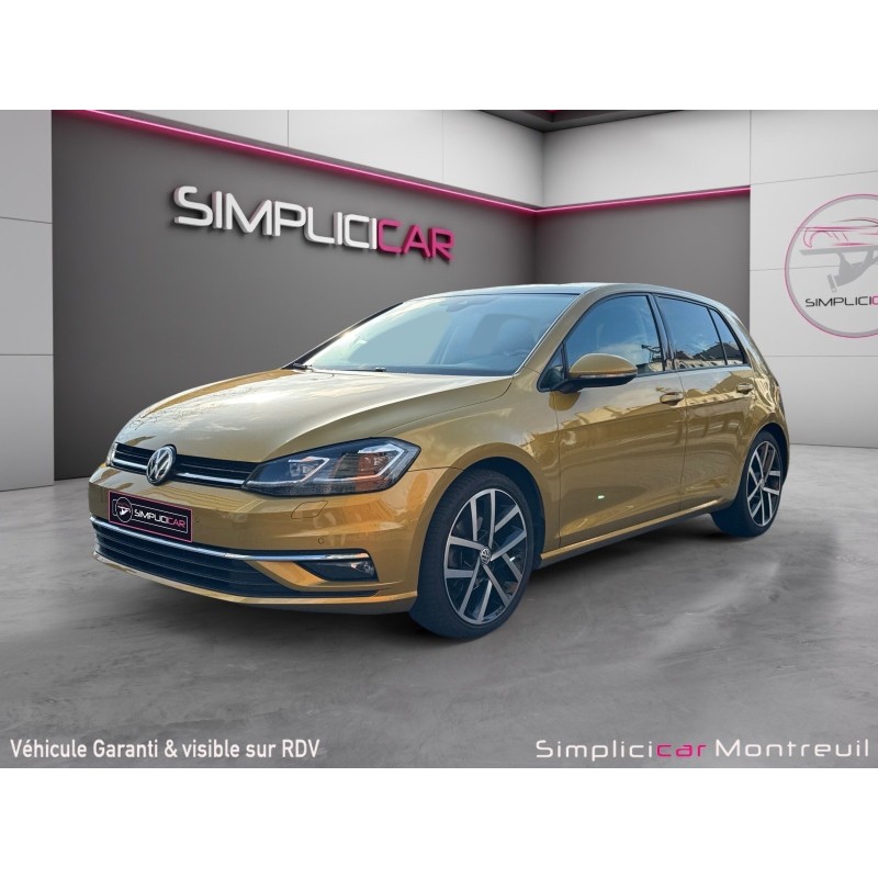 VOLKSWAGEN GOLF 1.5 TSI 150 EVO BlueMotion Technology DSG7 Carat toit ouvrant carplay virtual cockpit caméra de recul...