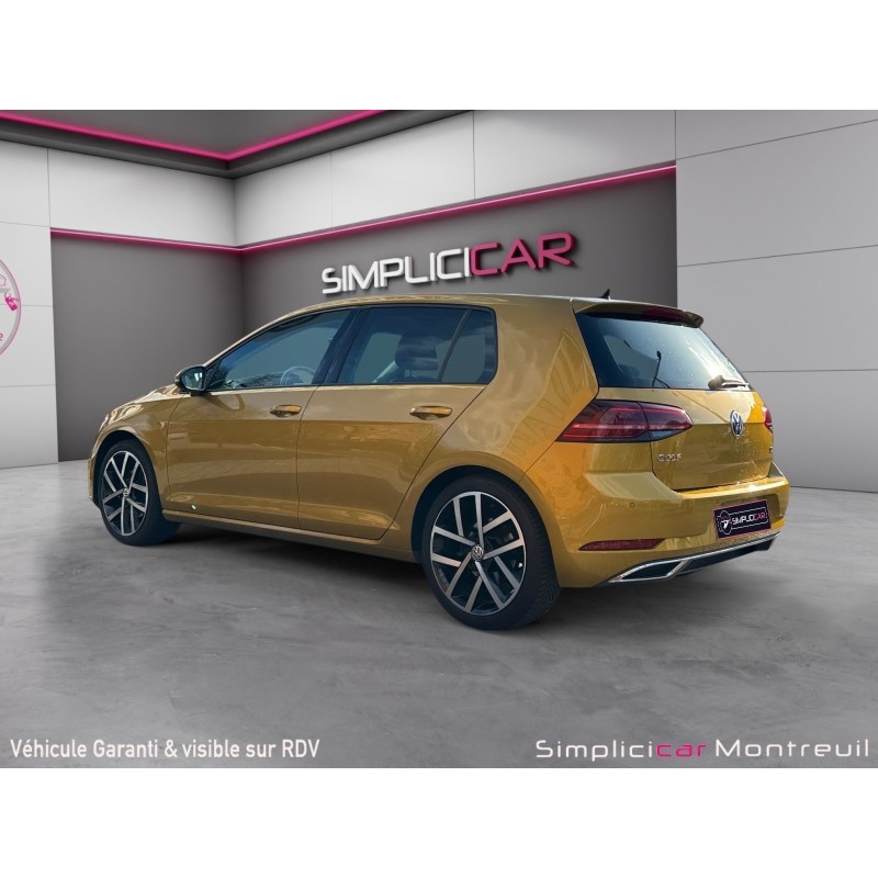 VOLKSWAGEN GOLF 1.5 TSI 150 EVO BlueMotion Technology DSG7 Carat toit ouvrant carplay virtual cockpit caméra de recul...