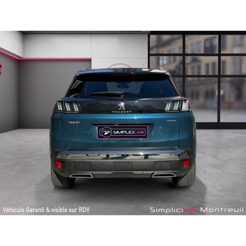 PEUGEOT 3008 Hybrid 225 e-EAT8 GT TOIT OUVRANT CAMERA DE RECUL ENTRETIEN COMPLET GARANTIE 12 MOIS