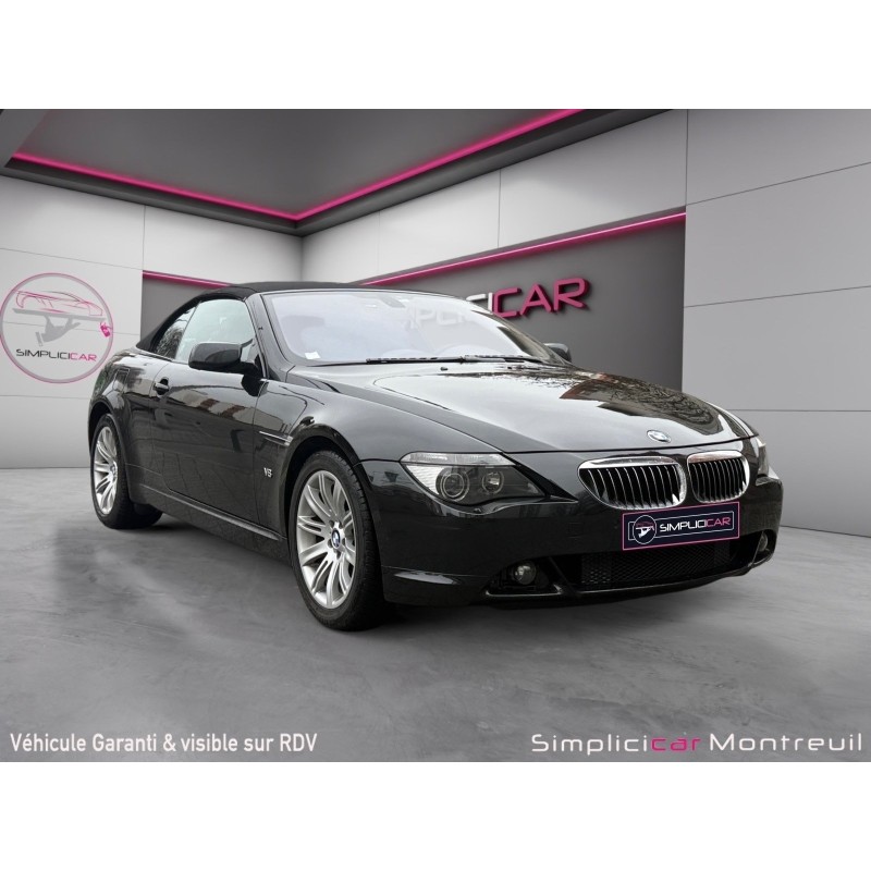 BMW SERIE 6 CAB E64 645Ci Steptronic A GARANTIE 12 MOIS