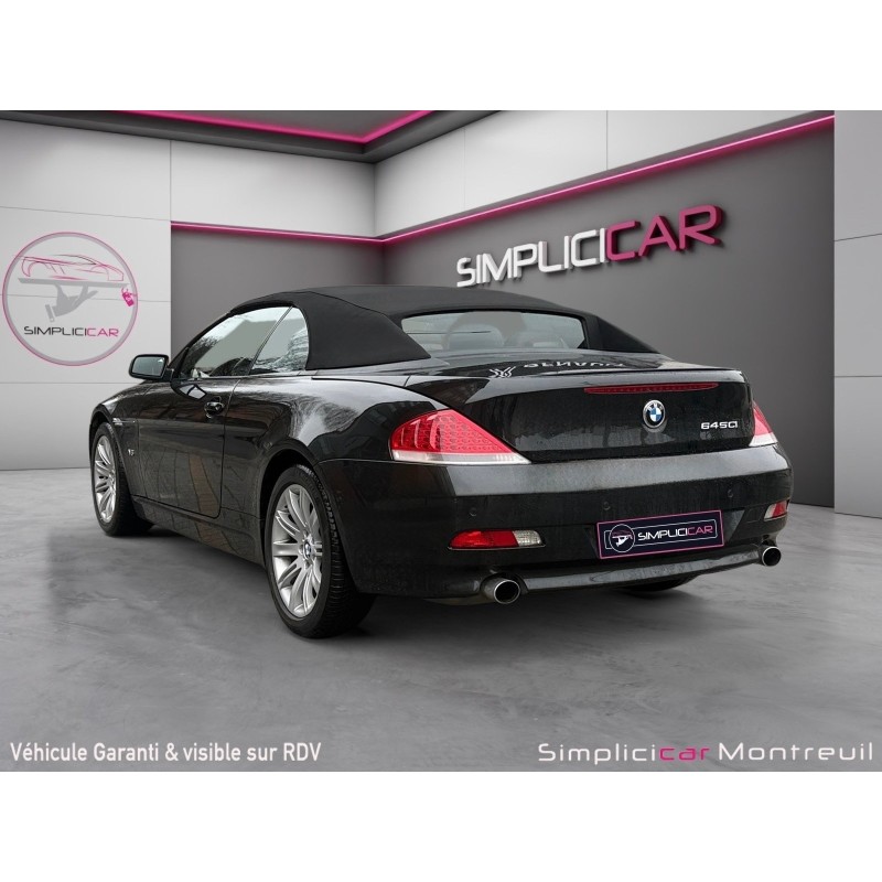 BMW SERIE 6 CAB E64 645Ci Steptronic A GARANTIE 12 MOIS