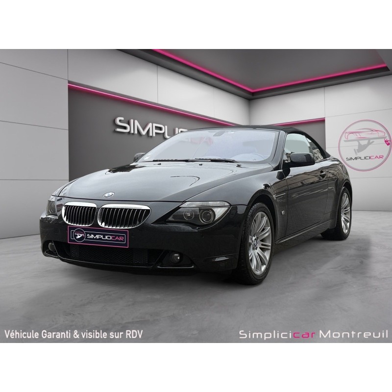 BMW SERIE 6 CAB E64 645Ci Steptronic A GARANTIE 12 MOIS