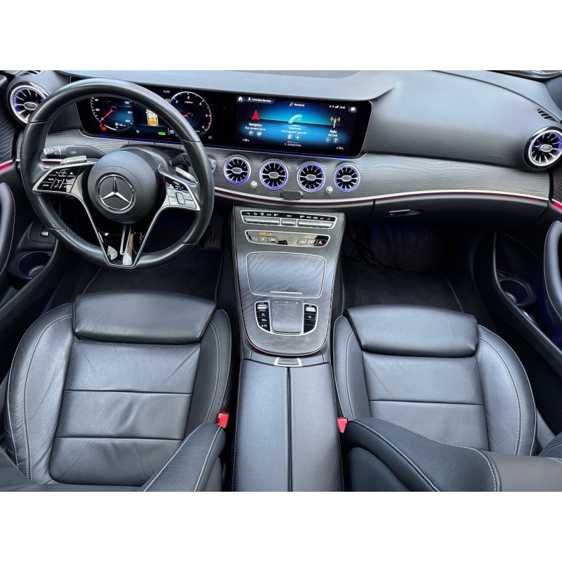 MERCEDES CLASSE E 220 d 9G-Tronic Avantgarde Line Tva récupérable Suivi mercedes Sièges cuir chauffants AV AR Carplay...