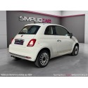 FIAT 500 SERIE 6 EURO 6D 1.2 69 ch Eco Pack Lounge Toit panoramique Carplay Garantie 12 mois