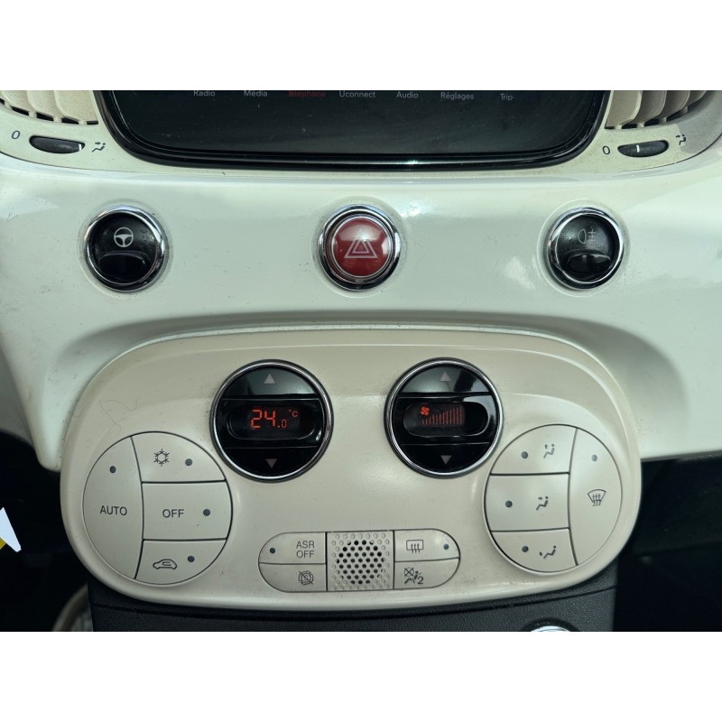 FIAT 500 SERIE 6 EURO 6D 1.2 69 ch Eco Pack Lounge Toit panoramique Carplay Garantie 12 mois