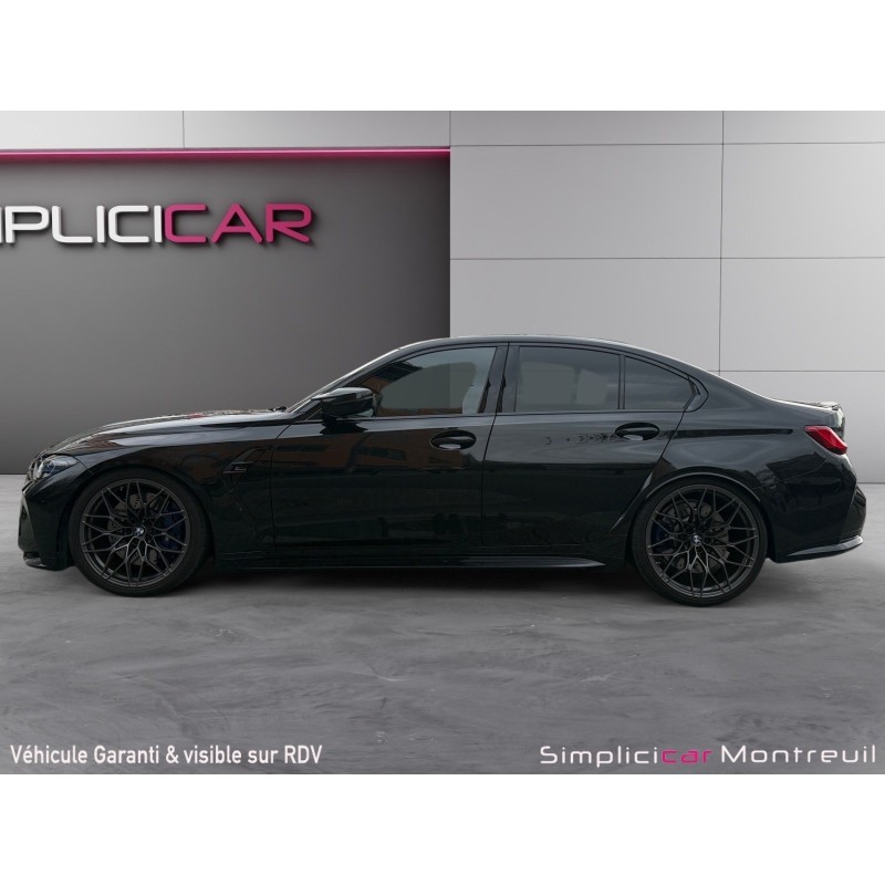 BMW M3 COMPETITION G80 510 ch BVA8 garantie 12 mois suivi historique complet